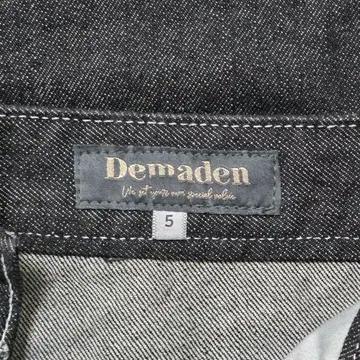 DEMADEN 디메이든 라인 커팅 흑청 데님 팬츠 7