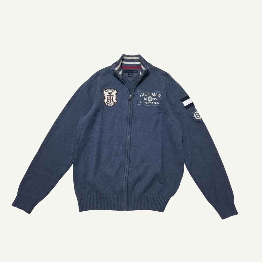 Tommy Hilfiger 타미 힐피거 올드스쿨 집업 니트 1