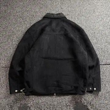 90s paolo ferrari 아카이브 스웨이드 무스탕 3593 5