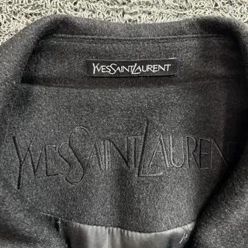 90s YSL 입생로랑 캐시미어 아카이브 발바칸 코트 3596 4