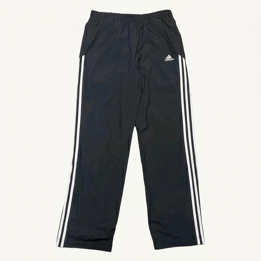 ADIDAS 와이드 트랙팬츠 블랙 100 1