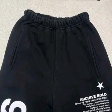 ARCHIVE BOLD 939 스웻팬츠 블랙 S 6