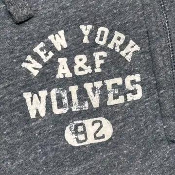 ABERCROMBIE  기모 스웻팬츠 그레이 S 3