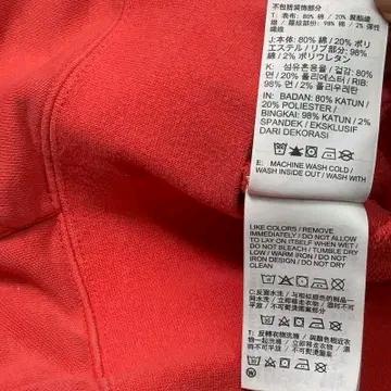 NIKE 후드티 레드 S 9