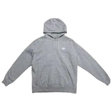 NIKE 기모 후드티 그레이 M 2