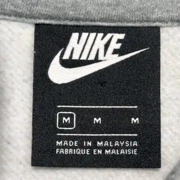 NIKE 기모 후드티 그레이 M 5