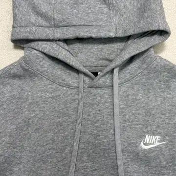 NIKE 기모 후드티 그레이 M 6