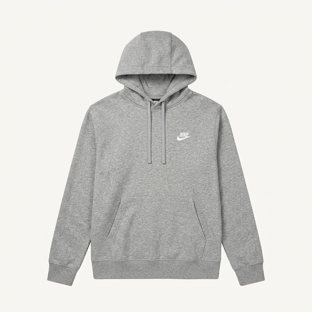 NIKE 기모 후드티 그레이 M 1