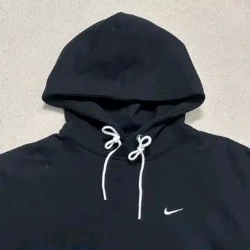 NIKE NRG 솔로 스우시 기모 후드티 블랙 S 6