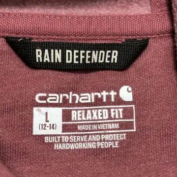 CARHARTT 레인 디펜더 후드티 핑크 L 5