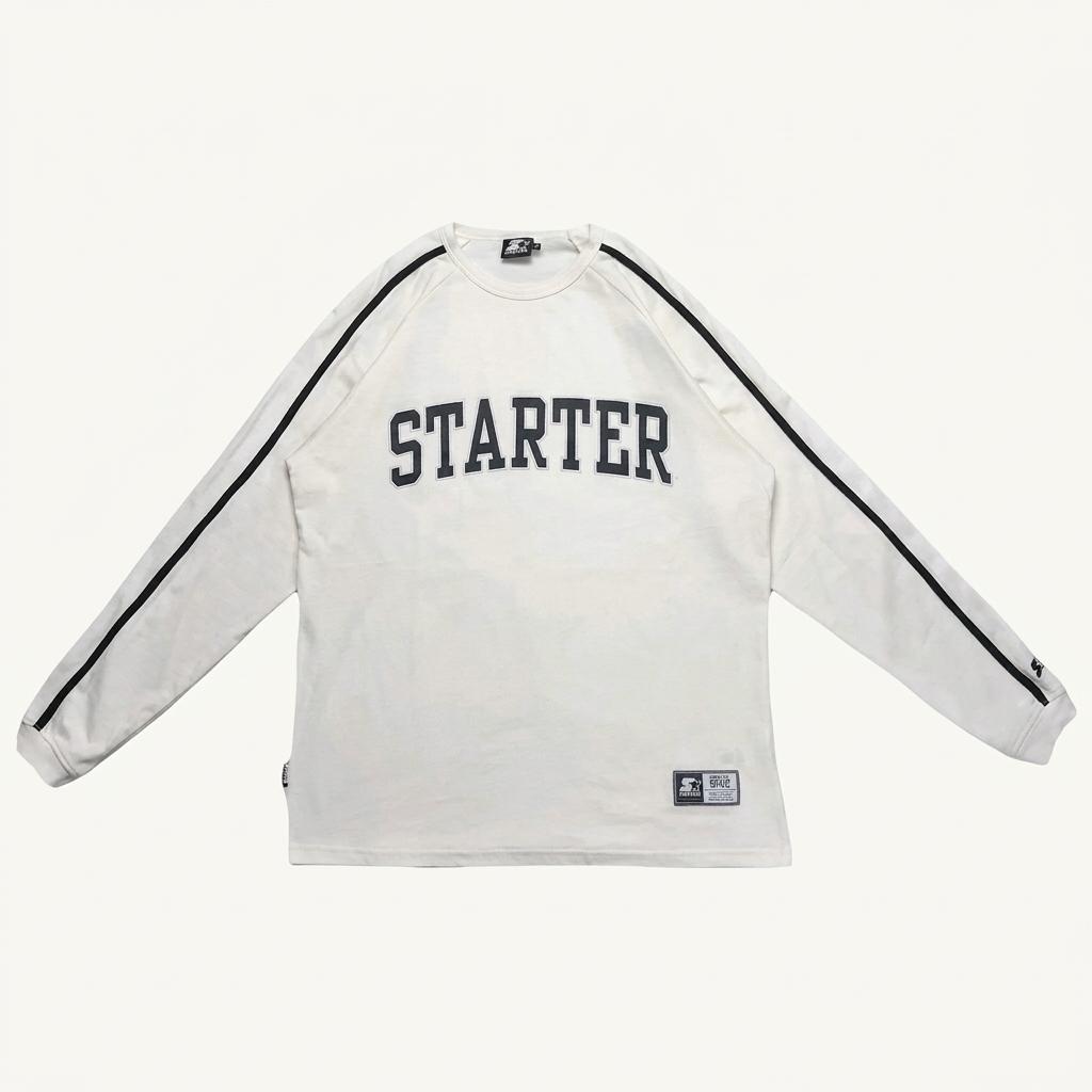 STARTER 카보스타 와플 롱슬리브 아이보리 XL 1