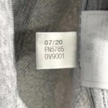 ADIDAS 에센셜 오버핏 맨투맨 그레이 XS 5