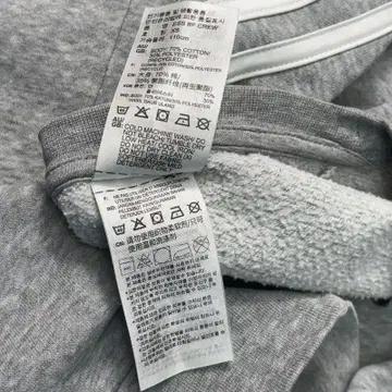 ADIDAS 에센셜 오버핏 맨투맨 그레이 XS 7