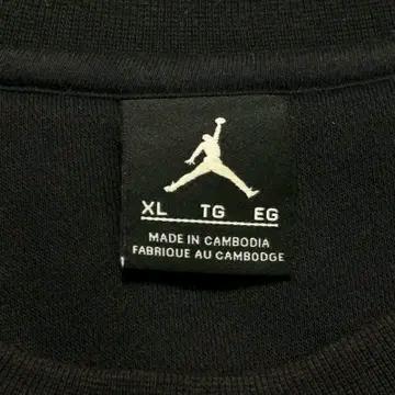 NIKE 조던 맨투맨 블랙 XL 5