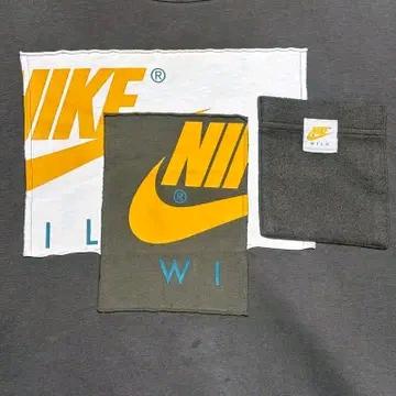 NIKE 리이슈 패치 맨투맨 카키 2XL 4
