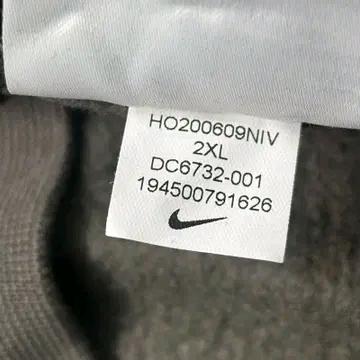 NIKE 리이슈 패치 맨투맨 카키 2XL 10