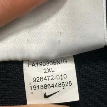 NIKE 테크 플리스 크루 맨투맨 블랙 2XL 8