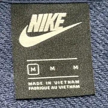 NIKE 미드 스우시 헤리티지 맨투맨 네이비 M 5