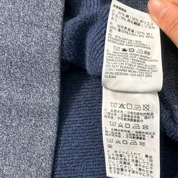 NIKE 미드 스우시 헤리티지 맨투맨 네이비 M 8