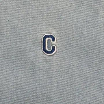 COVERNAT C로고 데님셔츠 라이트 블루 S 3