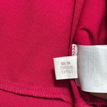 ADIDAS 삼선 스트라이프 원피스 핑크 S 9