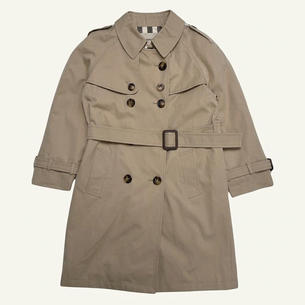 BURBERRY 걸즈 트렌치 코트 베이지 1