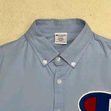 CHAMPION 빅로고 헤비웨이트 롱슬리브 셔츠 M 5