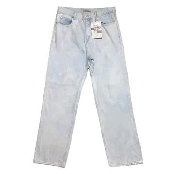 [새상품] Martin Plan 아이스 블루 스트레이트 데님 팬츠 XL 2