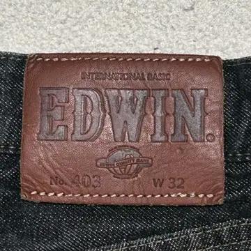 [일본판] EDWIN 인터네셔널 베이직 청바지 403 / 32 6