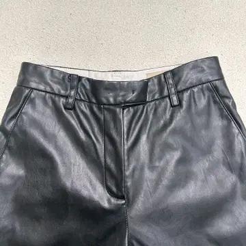 마똉킴 레더 팬츠 블랙 OS 3