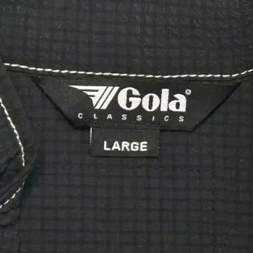 GOLA seersucker 아노락 반팔티 블랙 L 5