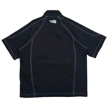 GOLA seersucker 아노락 반팔티 블랙 L 10