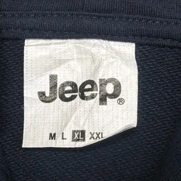 JEEP 기본 후드집업 네이비 XL 5