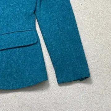 HARRIS TWEED 100% 울 블레이져 블루 100 3