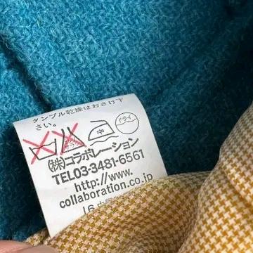 HARRIS TWEED 100% 울 블레이져 블루 100 6
