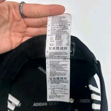 ADIDAS 골프 기능성 볼캡 블랙 8