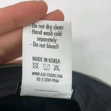 AJOBYAJO 그래픽 자수 볼캡 그린 8