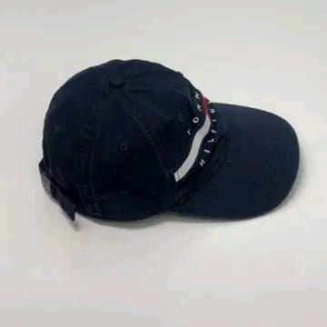 TOMMY HILFIGER 자수 로고 볼캡 네이비 4
