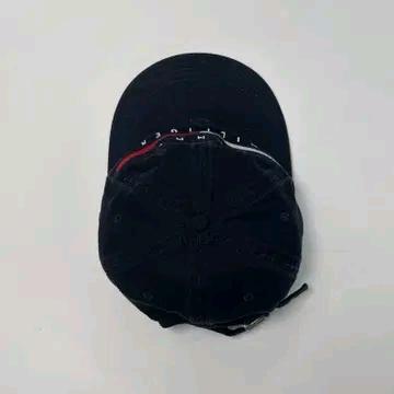 TOMMY HILFIGER 자수 로고 볼캡 네이비 5