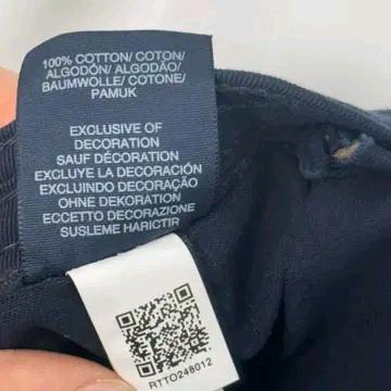 TOMMY HILFIGER 자수 로고 볼캡 네이비 10