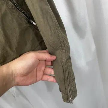 CP컴퍼니 지퍼 자켓 카키 6