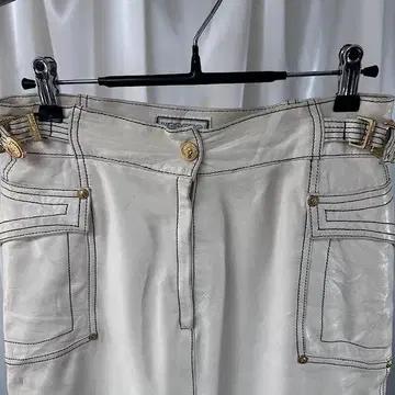 베르사체 가죽 치마 3