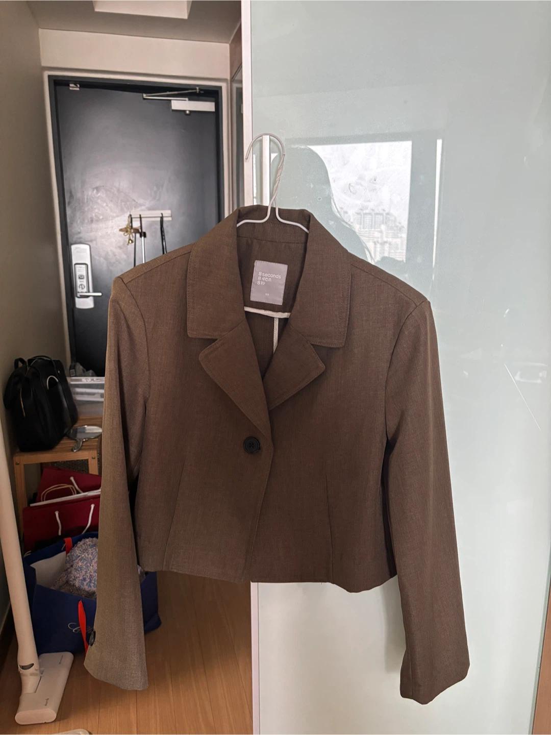 에잇세컨즈 브라운 자켓 M 2