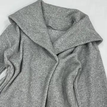 일본빈티지 후드 빅카라 겨울 아우터 러블리 데이트 그레이 자켓 롱 코트 6