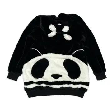 Pandieasta 일본 판디에스타 정품 지뢰계 블랙코디 후리스 후드집업 4
