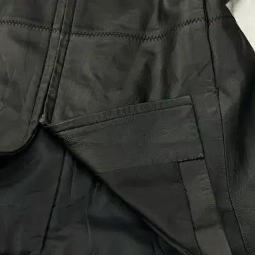 양가죽 일본빈티지 래더 펑크 블랙 코트 가죽자켓 6