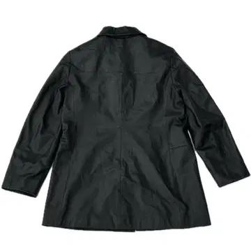 양가죽 일본빈티지 래더 펑크 블랙 코트 가죽자켓 3