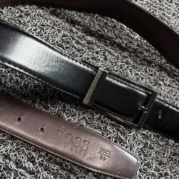 휴고 보스 시그니처 레더 벨트 3609 3
