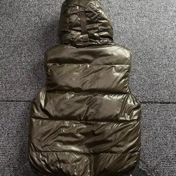 폴로 랄프로렌 가죽패치로고 글로시 다운 푸퍼 베스트 3624 7