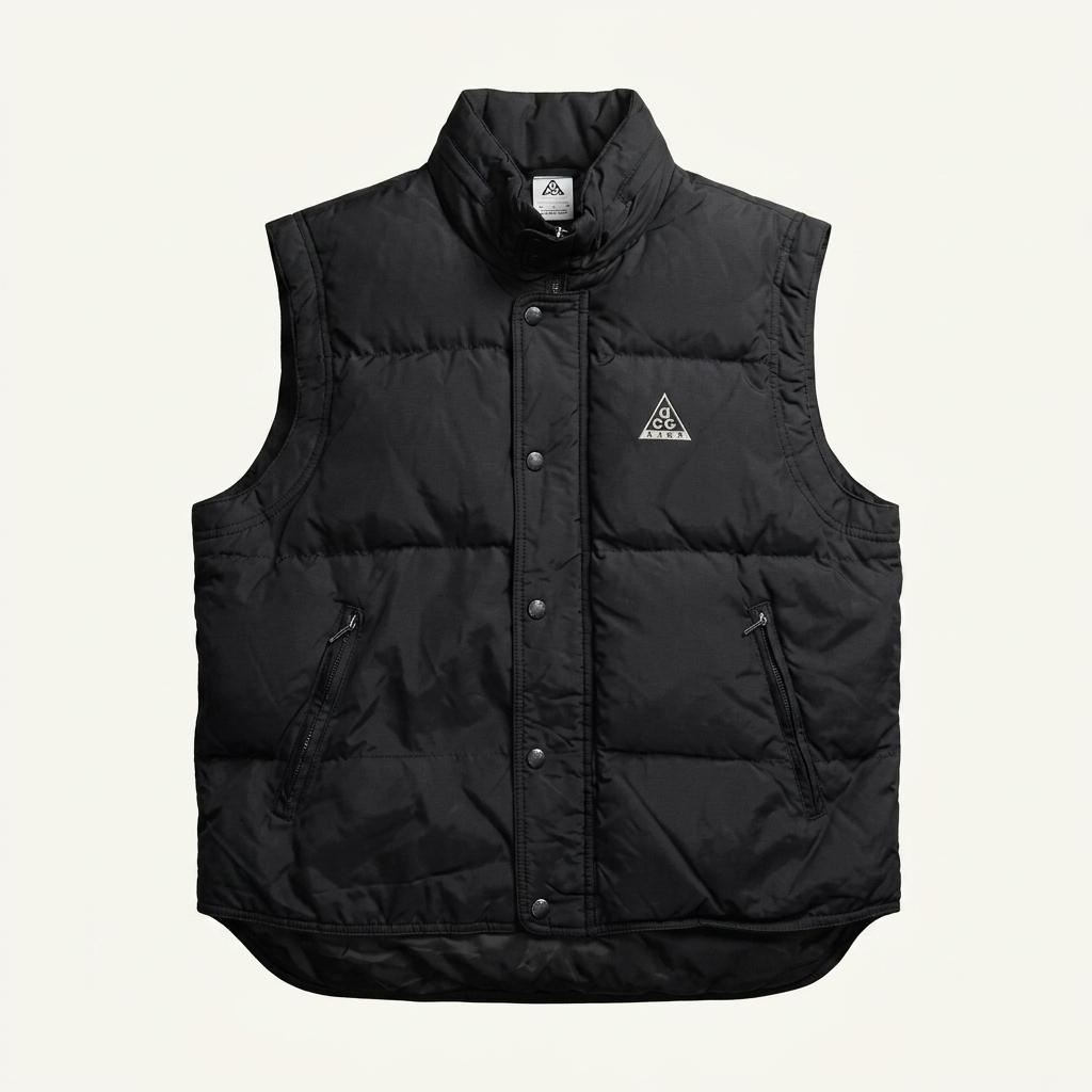 나이키 acg 나일론 립스탑 다운 베스트 블랙 3633 1